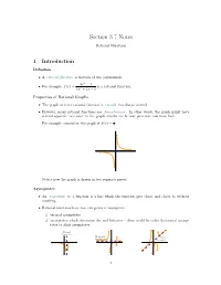 Section 3.7 Notes