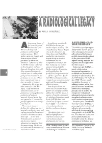 A Radiological Legacy by Abel J
