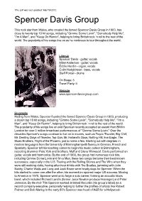 Spencer Davis Group