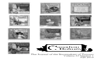 The Journal of the Bootmakers of Toronto