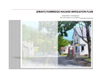 (Draft) Tunbridge Hazard Mitigation Plan