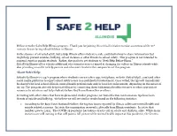 Safe2helpil Toolkit