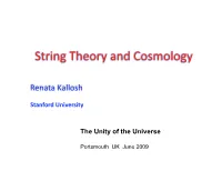 String Theory and Cosmology