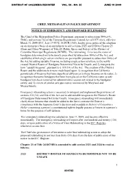 Emergency Rulemaking
