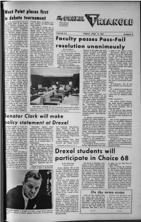Faculty Passes Pass-Fail Resolution Unanimously