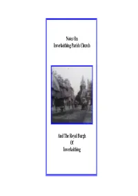 Notes on Inverkeithing Parish Church and the Royal Burgh of Inverkeithing