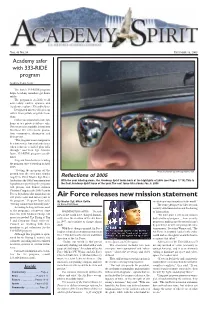 Air Force Releases New Mission Statement the Program,” Sergeant Isom Said