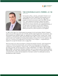 Alex Ferrer, JD