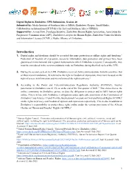 Digital Rights in Zimbabwe