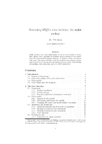 Extending LATEX's Color Facilities: the Xcolor Package