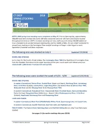 Ct Deep 2018 Spring Stocking Trout