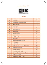 LIC Address Book 2011.Pdf