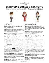 Managing Social Distancing.Indd
