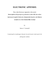 Electronic Appendix