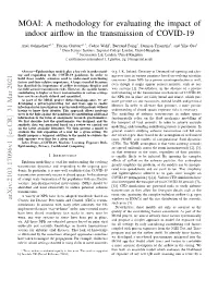 MOAI: a Methodology for Evaluating the Impact of Indoor Airflow in The