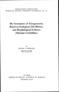 Odonata: Corduliidae)
