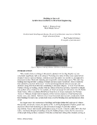 Architectural Aesthetics and Structural Engineering