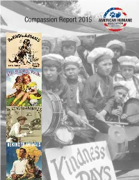 Compassion Report 2015