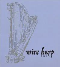 THE WIRE HARP SFCC 2016 Wire Harp Staff
