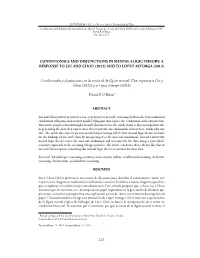 A Response to Liu and Chou (2012) and to López Astorga (2013) David P