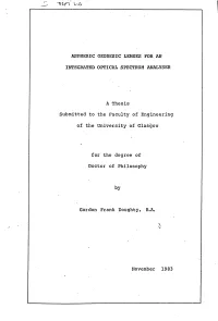 A Thesis Submitted to the Faculty of Engineering of the University Of