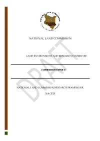 Draft Nlc Research Framework