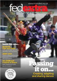 Creating, Adapting and Sharing Dances