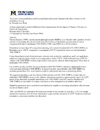 The Action of Tetramethylurea and Hexamethylphosphoramide