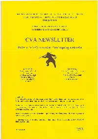 Cva Newsletter