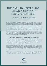 Salone Del Mobile Concept Description