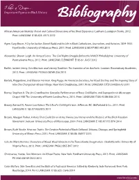 Bibliography