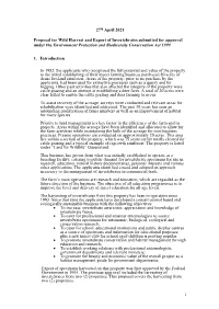 Proposal for Wild Harvest and Export of Invertebrates Submitted for Approval Under the Environment Protection and Biodiversity Conservation Act 1999
