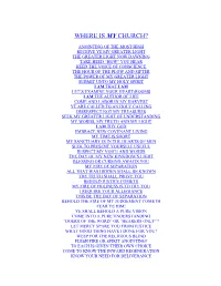177 WHERE IS MY CHURCH.Pdf