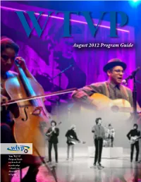 August 2012 Program Guide