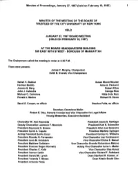 Board Meeting Minutes 1997