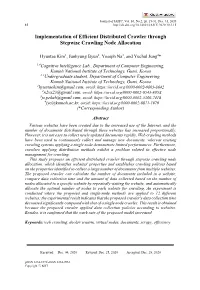 Implementation of Efficient Distributed Crawler Through Stepwise Crawling Node Allocation