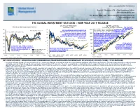 The Global Investment Outlook – New Year 2019 Release U.S