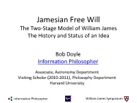 Bob Doyle Information Philosopher