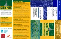 Koho Pono Oha Trustee Selection | Oppose Scr85 • Failed