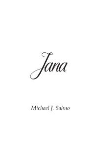 Michael J. Sahno Copyright © 2015 by Michael J