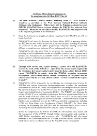 Supplementary Information on Submission from Hon LEE Wing-Tat