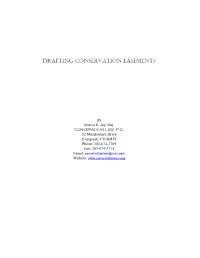 Drafting CONSERVATION Easements