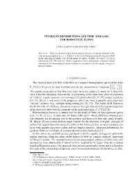 Invariant Distributions and Time Averages for Horocycle Flows
