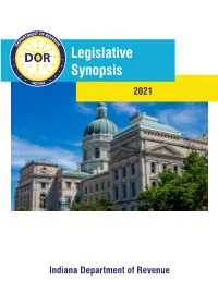 2021 Legislative Synopsis