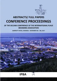 Ipba 2017 Conference Proceedings E-Copy