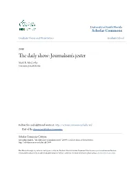 The Daily Show: Journalism's Jester