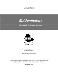Epidemiology