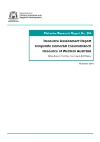 Fisheries Research Report No. 294