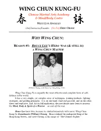 Wing Chun Kung-Fu