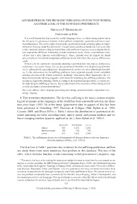 ASYMMETRIES in the PROSODIC PHRASING of FUNCTION WORDS: ANOTHER LOOK at the SUFFIXING PREFERENCE Nikolaus P